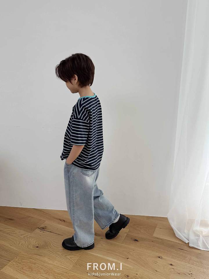 From I - Korean Children Fashion - #designkidswear - Apple Striped Tee - 11