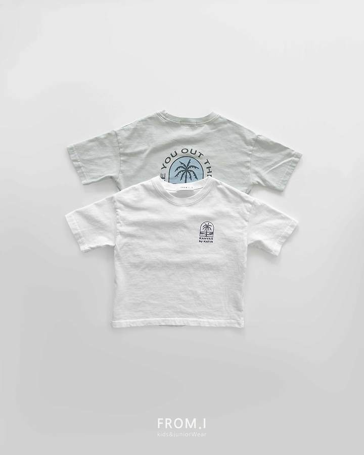 From I - Korean Children Fashion - #designkidswear - Palm Tree Tee - 3