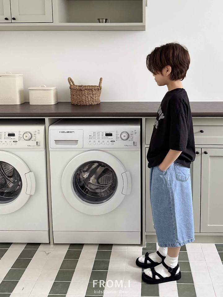 From I - Korean Children Fashion - #discoveringself - Laundry Tee - 12
