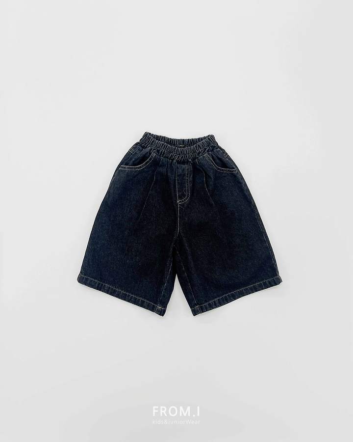 From I - Korean Children Fashion - #discoveringself - Denim Bermuda Pants - 11