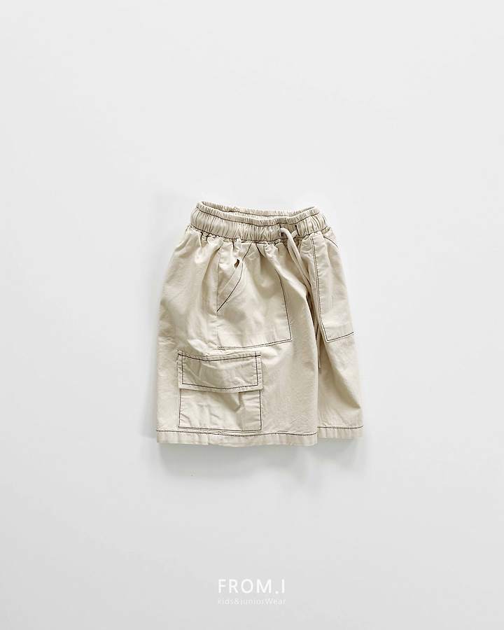 From I - Korean Children Fashion - #discoveringself - Stitch Cargo Pants - 8