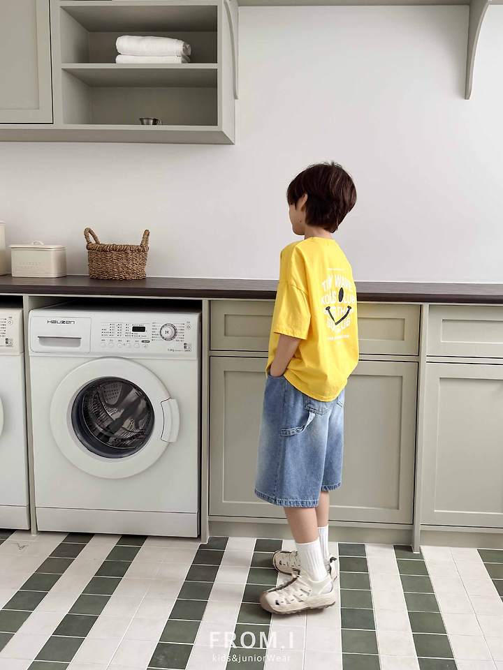From I - Korean Children Fashion - #discoveringself - Smile Tee - 7