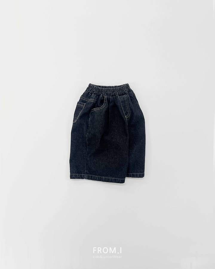 From I - Korean Children Fashion - #fashionkids - Denim Bermuda Pants - 12