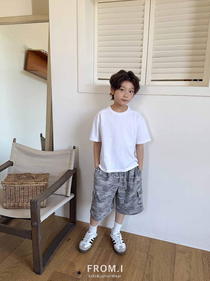 From I - Korean Children Fashion - #kidsshorts - Cutline Over Tee - 5