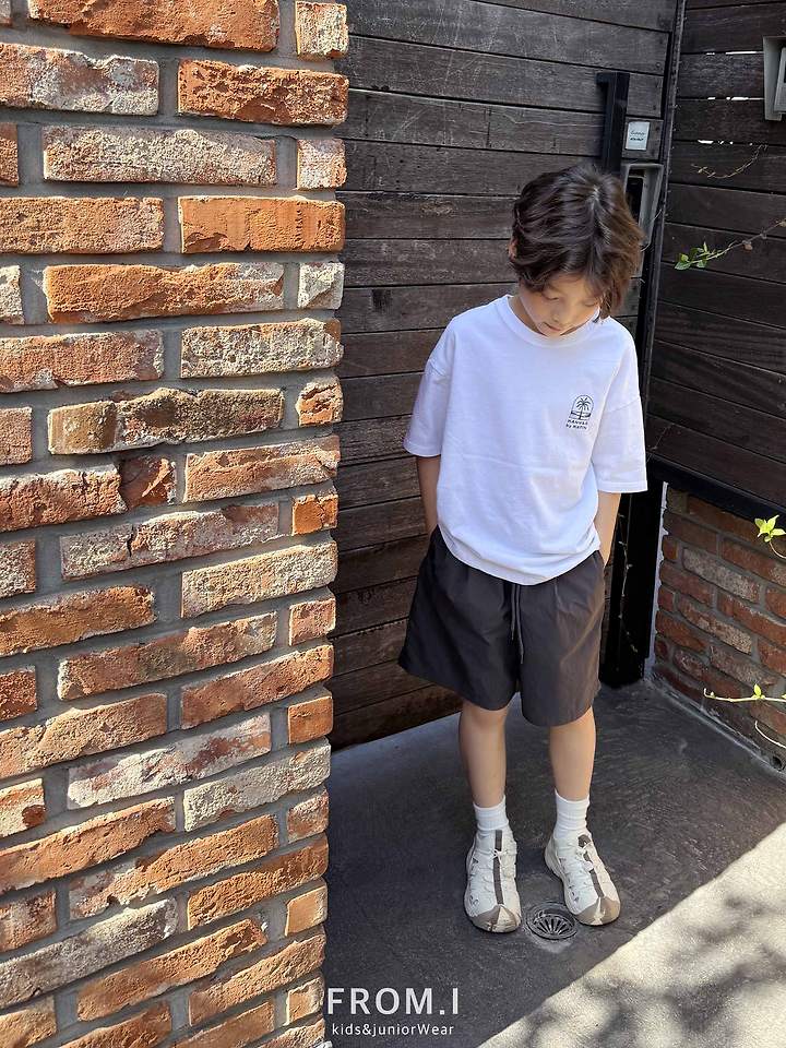 From I - Korean Children Fashion - #kidsshorts - Palm Tree Tee - 6