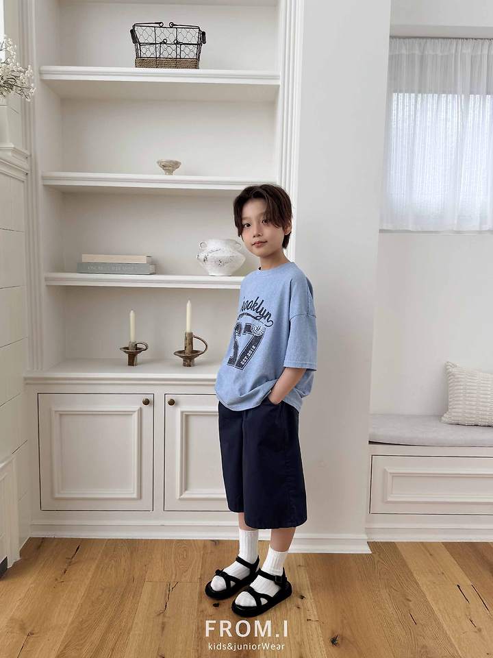 From I - Korean Children Fashion - #kidsshorts - Brooklyn Tee - 5