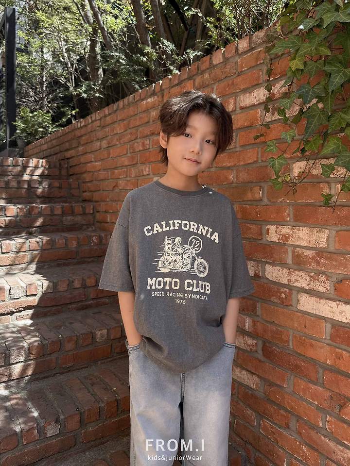 From I - Korean Children Fashion - #kidsstore - Moto Club Tee - 10