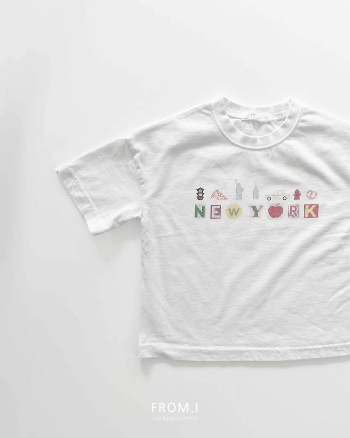 From I - Korean Children Fashion - #kidsstore - New York Tee - 8