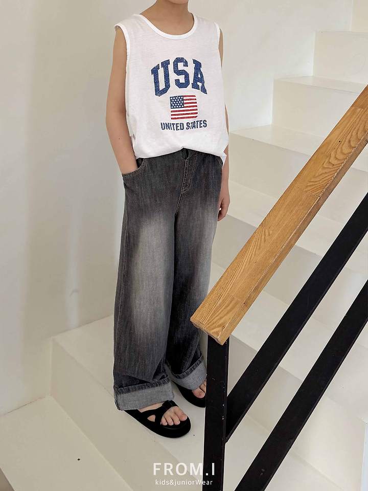 From I - Korean Children Fashion - #kidsstore - USA Sleeveless - 5