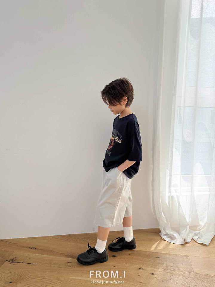 From I - Korean Children Fashion - #kidsstore - Cotton Bermuda Pants - 10