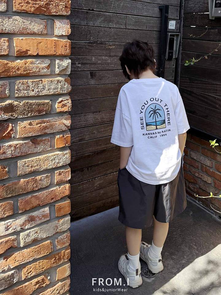 From I - Korean Children Fashion - #kidsstore - Palm Tree Tee - 7