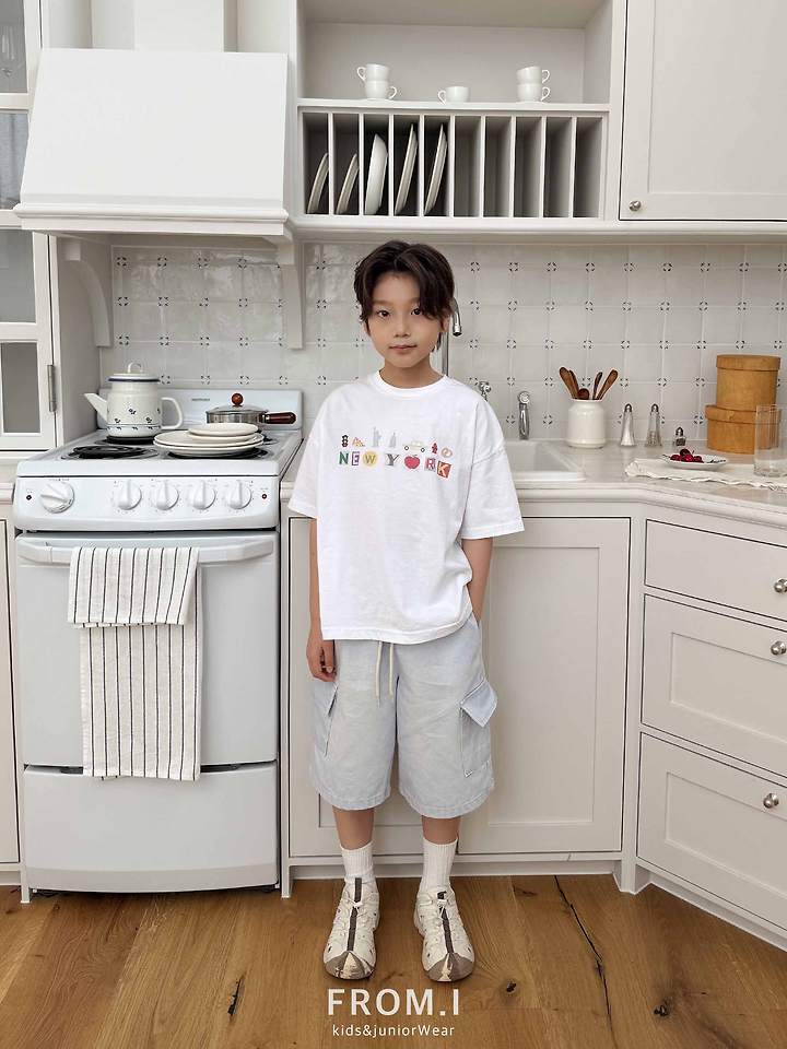 From I - Korean Children Fashion - #kidzfashiontrend - New York Tee - 9