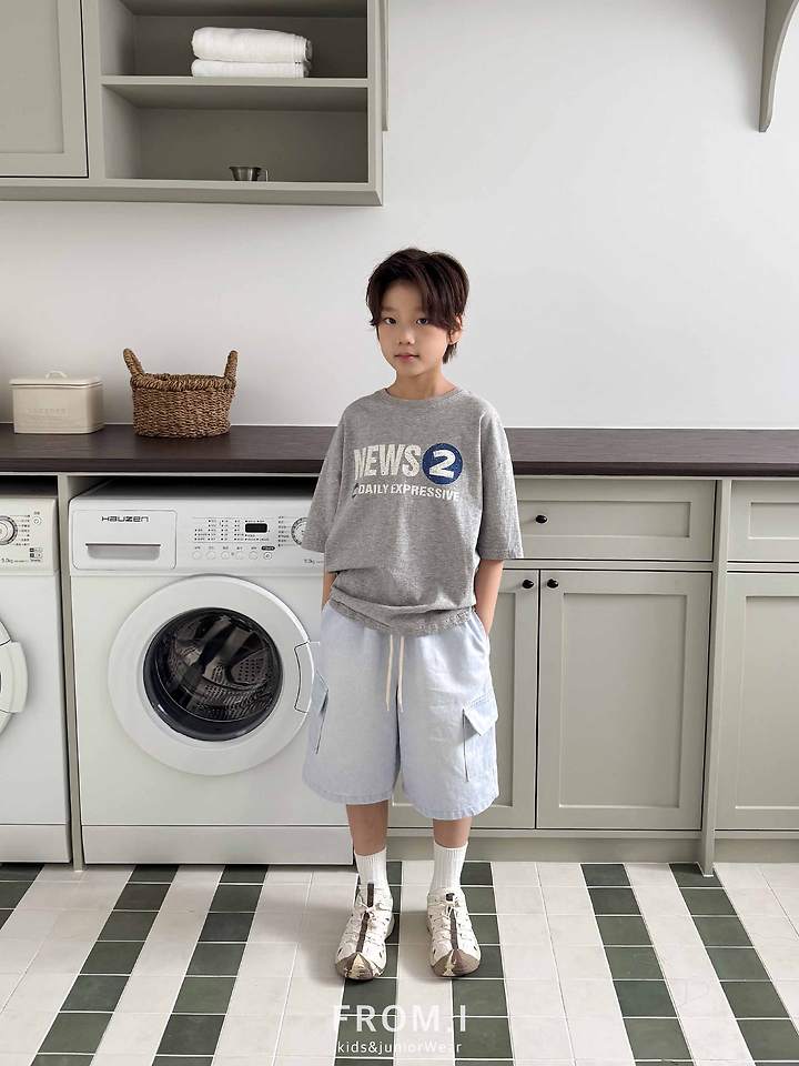 From I - Korean Children Fashion - #kidzfashiontrend - News Tee - 8