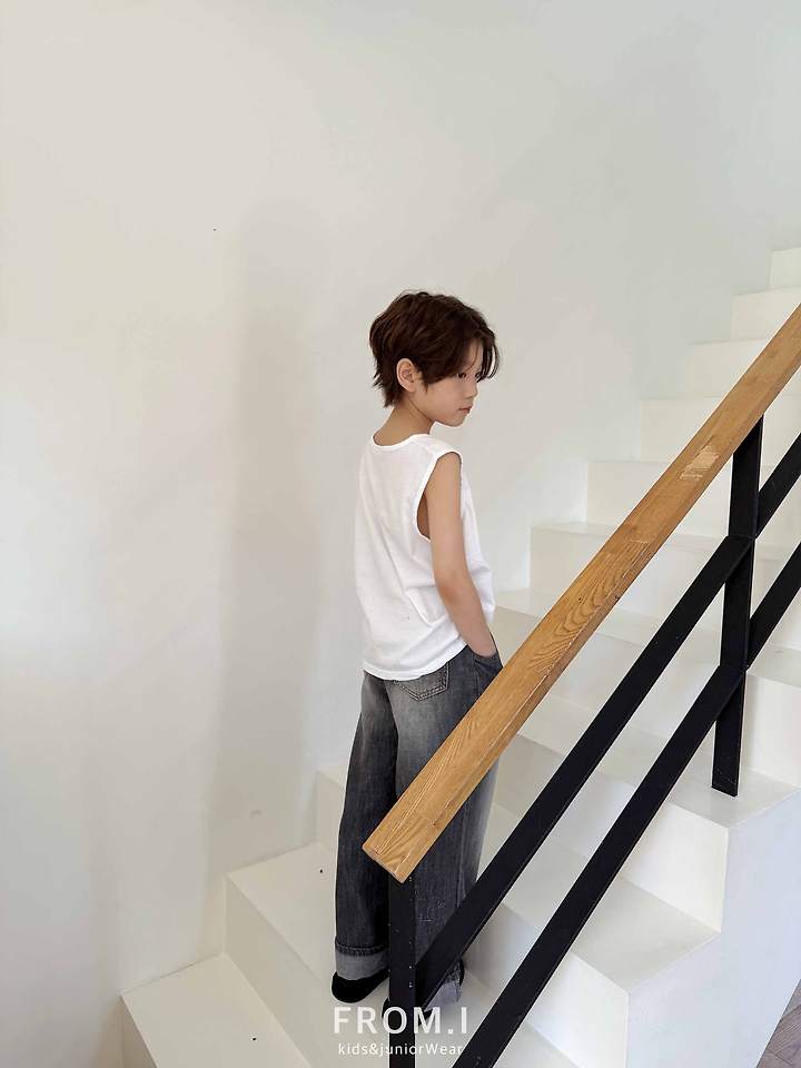 From I - Korean Children Fashion - #kidzfashiontrend - USA Sleeveless - 6