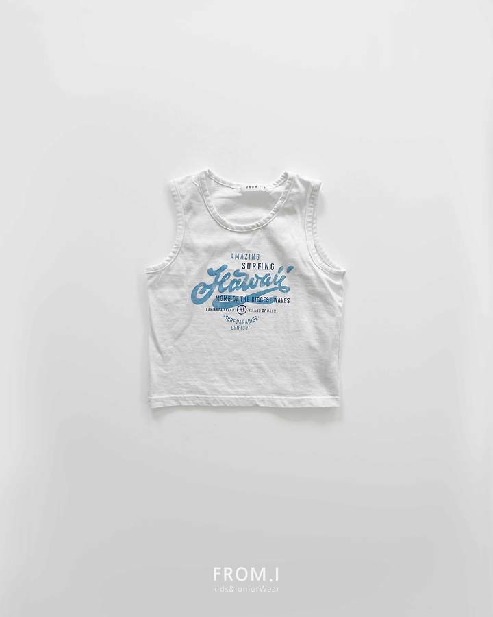 From I - Korean Children Fashion - #kidzfashiontrend - Wave Sleeveless - 3