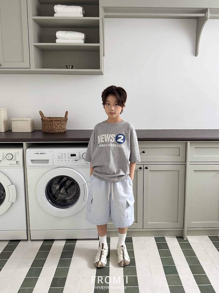 From I - Korean Children Fashion - #littlefashionista - News Tee - 10