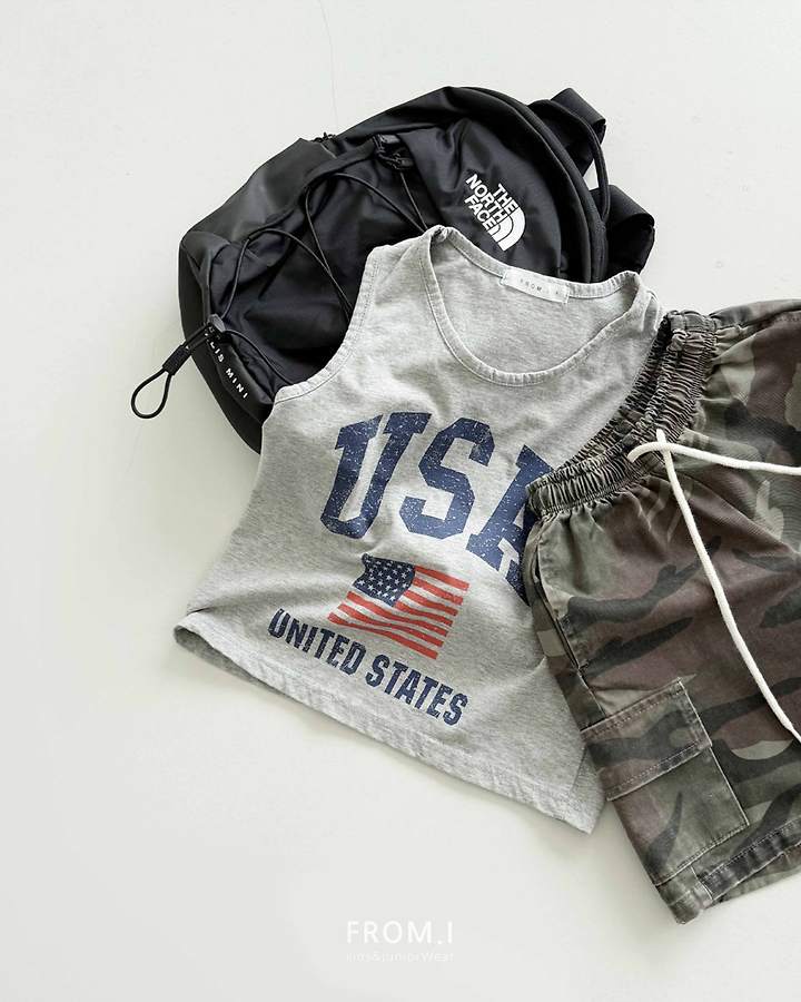 From I - Korean Children Fashion - #littlefashionista - USA Sleeveless - 8