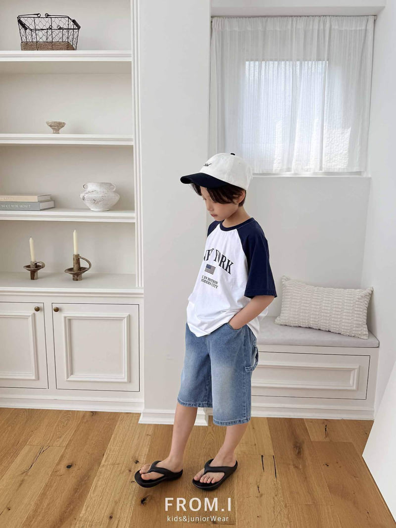 From I - Korean Children Fashion - #littlefashionista - Color Block Raglan Tee - 6