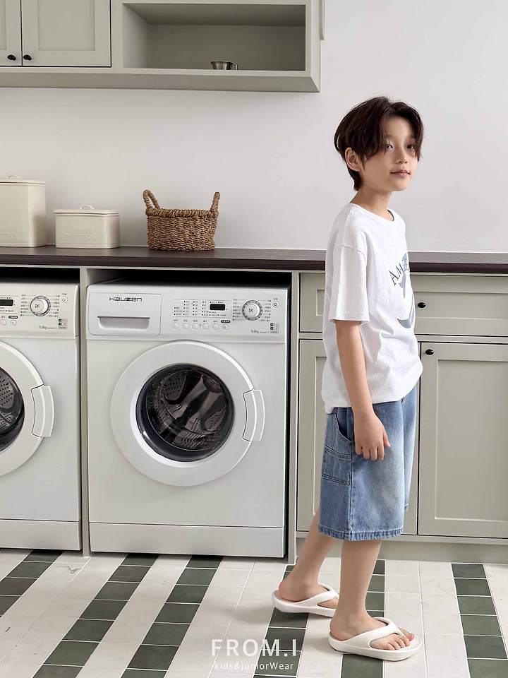 From I - Korean Children Fashion - #magicofchildhood - America Tee - 11