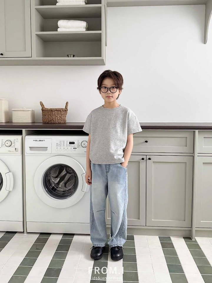 From I - Korean Children Fashion - #magicofchildhood - Semi Crop Tee - 8