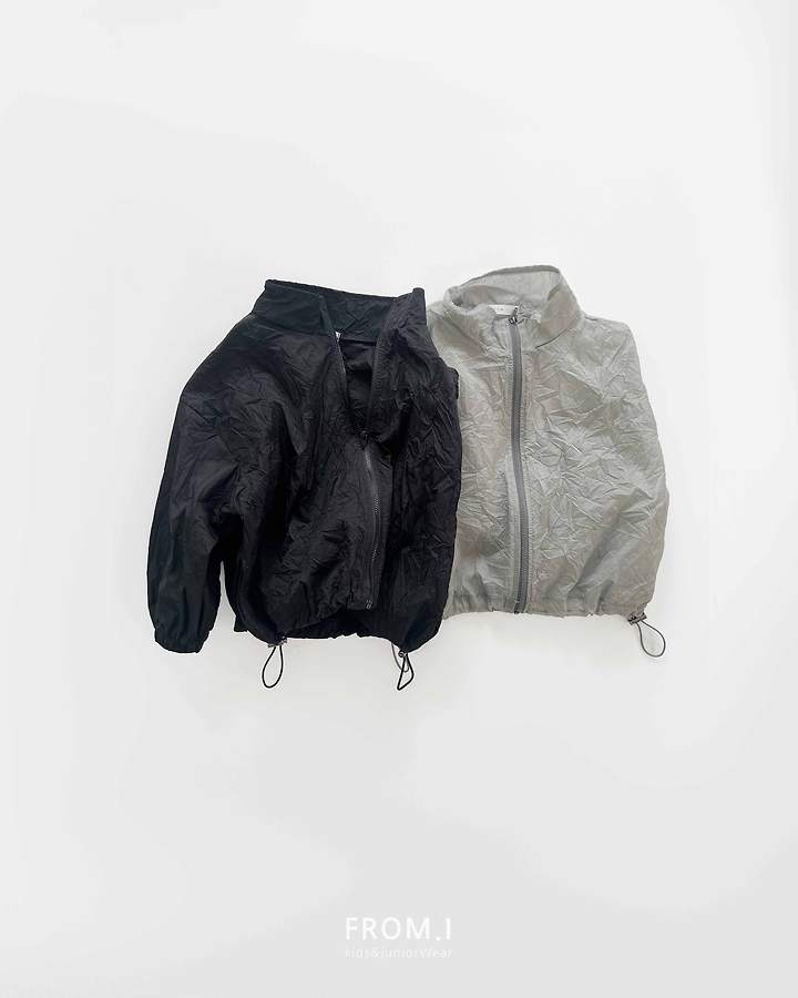 From I - Korean Children Fashion - #magicofchildhood - Crease Wind Jacket - 3