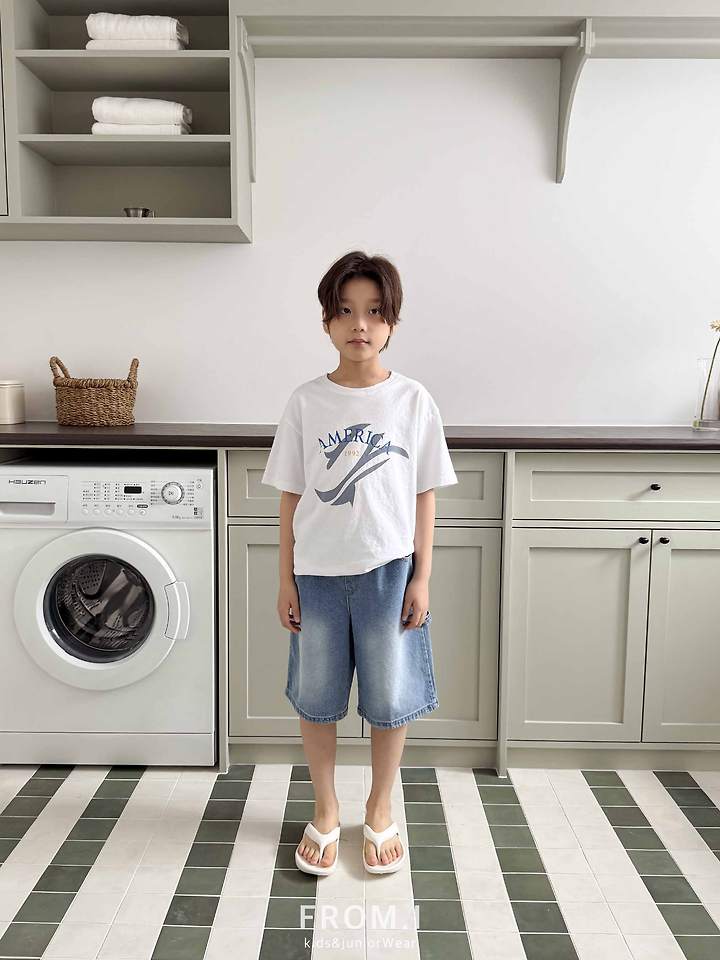 From I - Korean Children Fashion - #minifashionista - America Tee - 12
