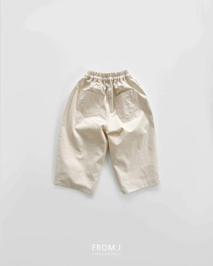 From I - Korean Children Fashion - #minifashionista - Cotton Slub Pants - 8