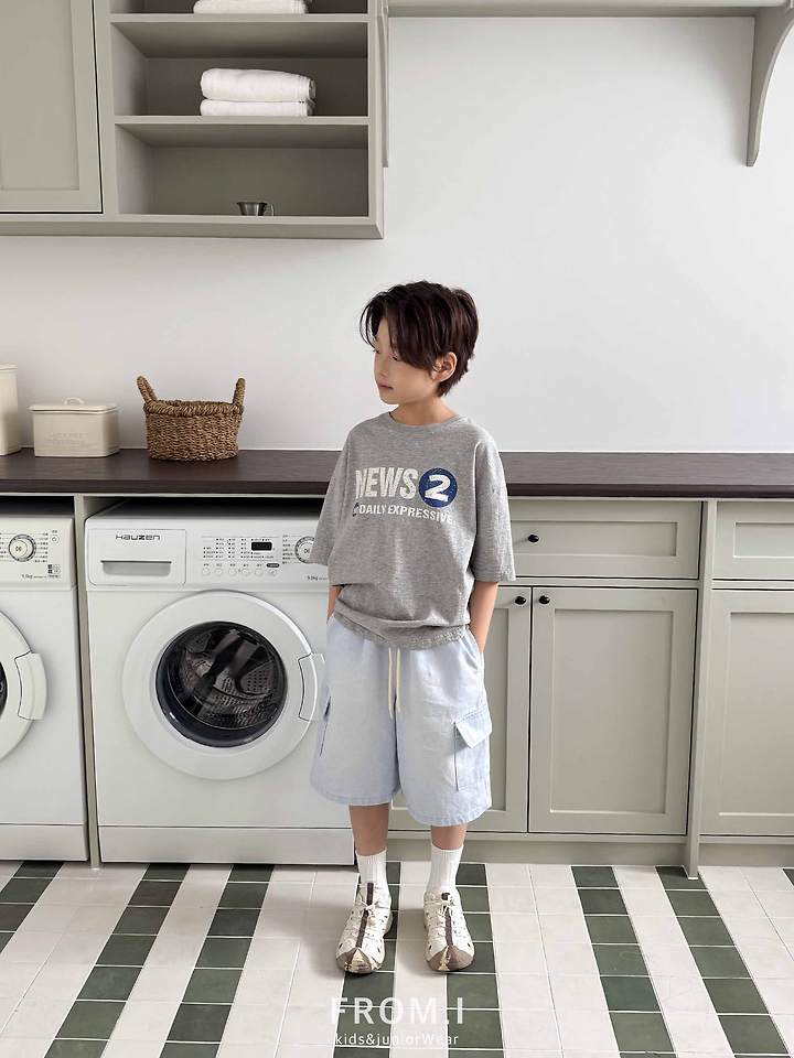 From I - Korean Children Fashion - #minifashionista - News Tee - 12