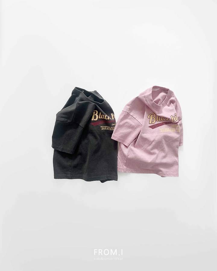 From I - Korean Children Fashion - #minifashionista - Black Hill Tee - 9