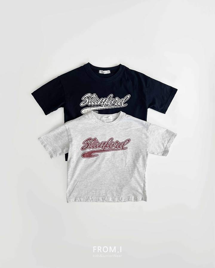 From I - Korean Children Fashion - #minifashionista - Stanford Tee