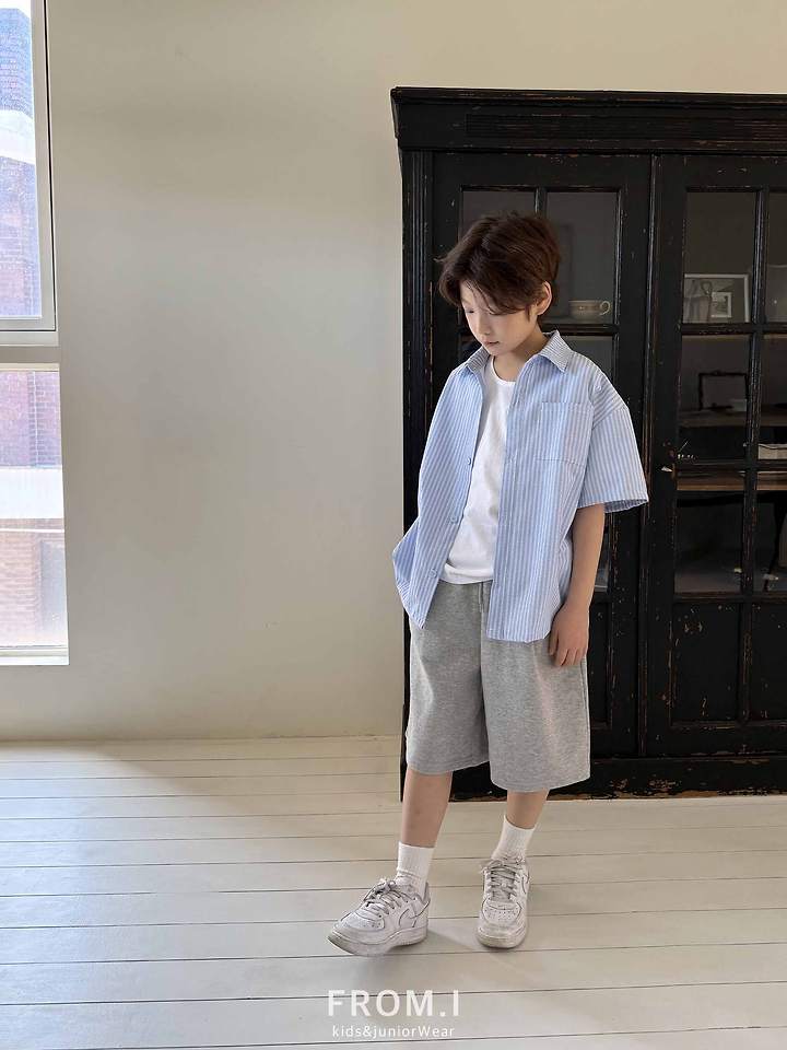 From I - Korean Children Fashion - #minifashionista - Seersucker Shirt - 10