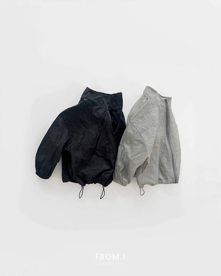 From I - Korean Children Fashion - #magicofchildhood - Crease Wind Jacket - 4