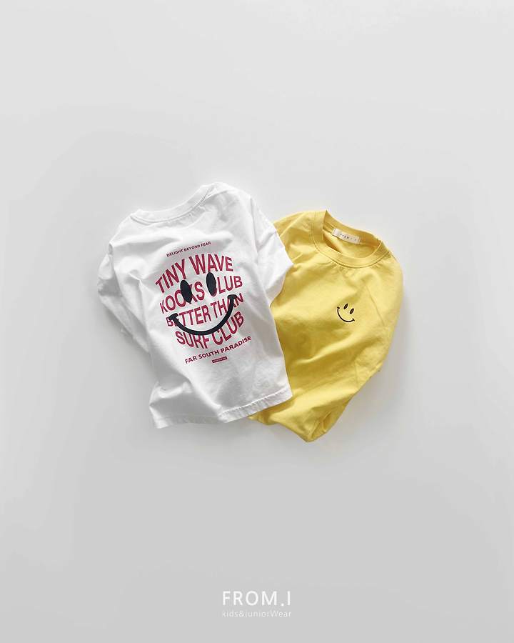 From I - Korean Children Fashion - #minifashionista - Smile Tee