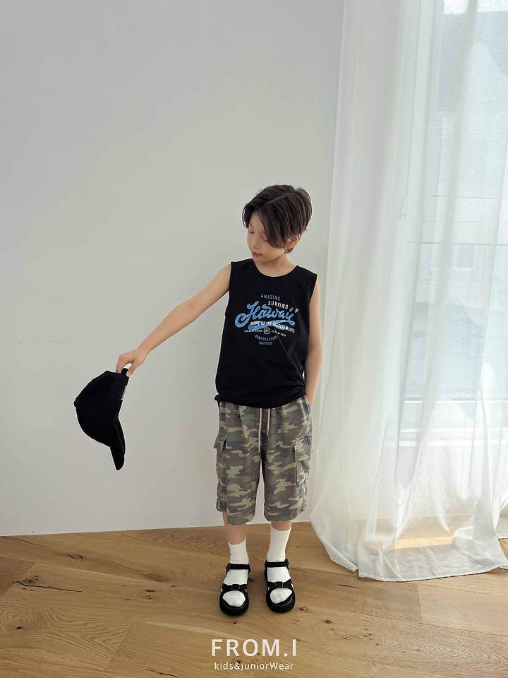 From I - Korean Children Fashion - #prettylittlegirls - Wave Sleeveless - 8