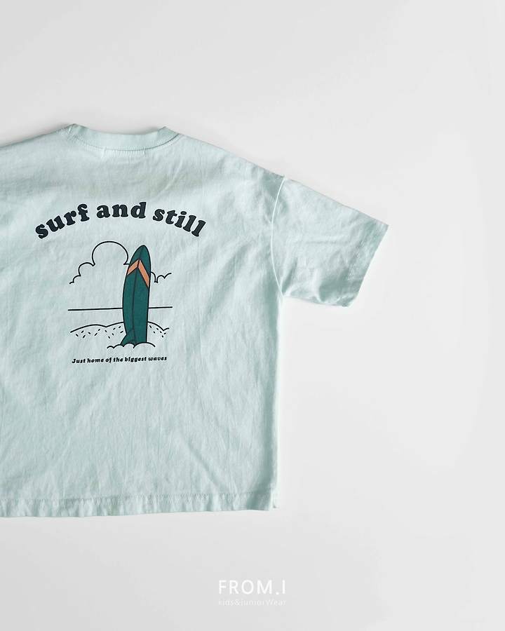From I - Korean Children Fashion - #prettylittlegirls - Surf Tee - 8