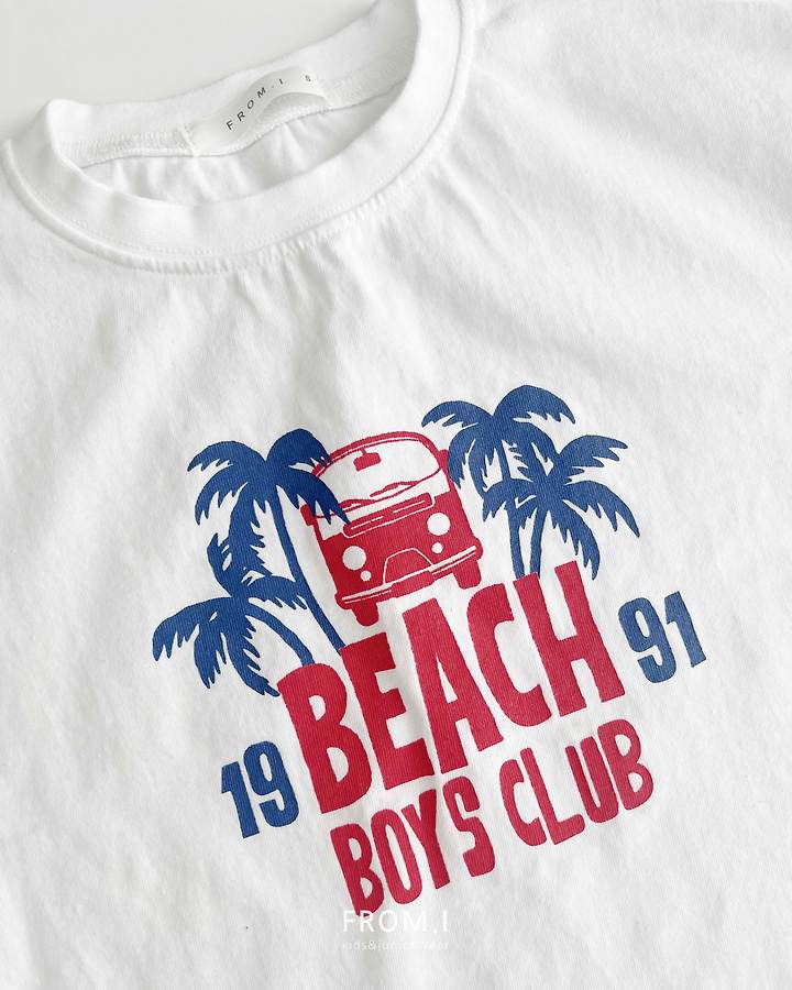 From I - Korean Children Fashion - #toddlerclothing - Beach Club Tee - 4