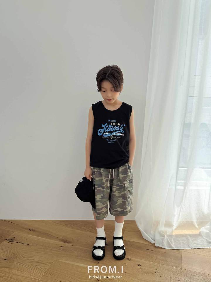 From I - Korean Children Fashion - #todddlerfashion - Wave Sleeveless - 9