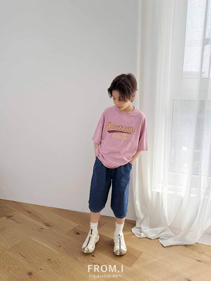 From I - Korean Children Fashion - #toddlerclothing - Black Hill Tee - 12