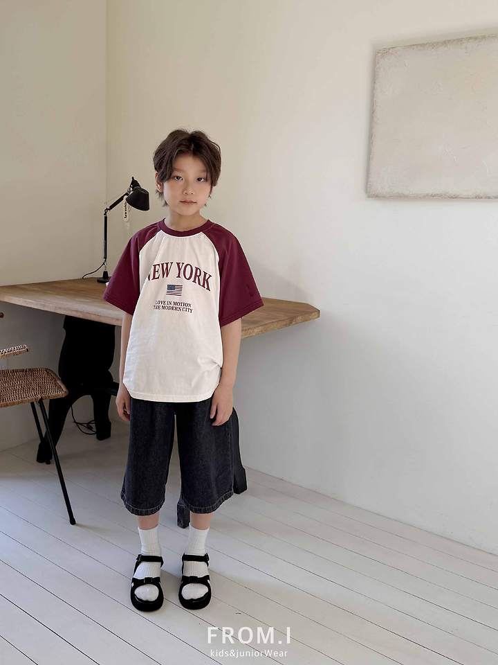 From I - Korean Children Fashion - #toddlerclothing - Color Block Raglan Tee - 11