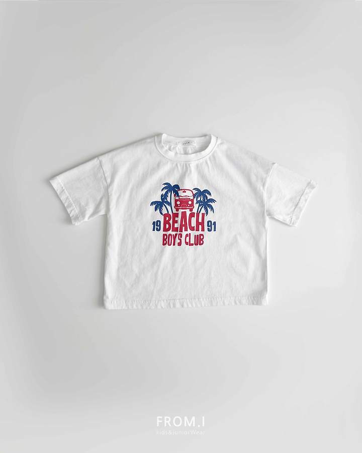 From I - Korean Children Fashion - #toddlerclothing - Beach Club Tee - 3