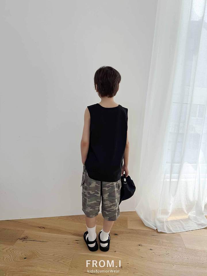 From I - Korean Children Fashion - #toddlerclothing - Camo Half Pants - 11