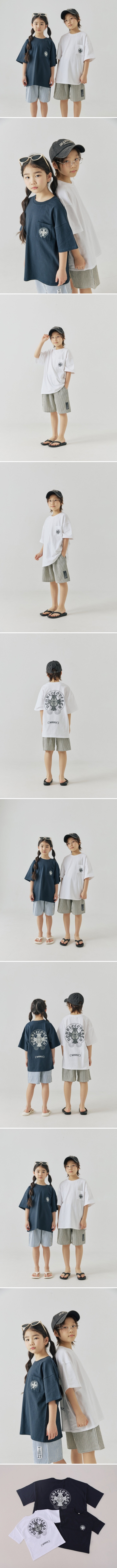 Ggomenge - Korean Children Fashion - #Kfashion4kids - Crop Short Sleeve - 2