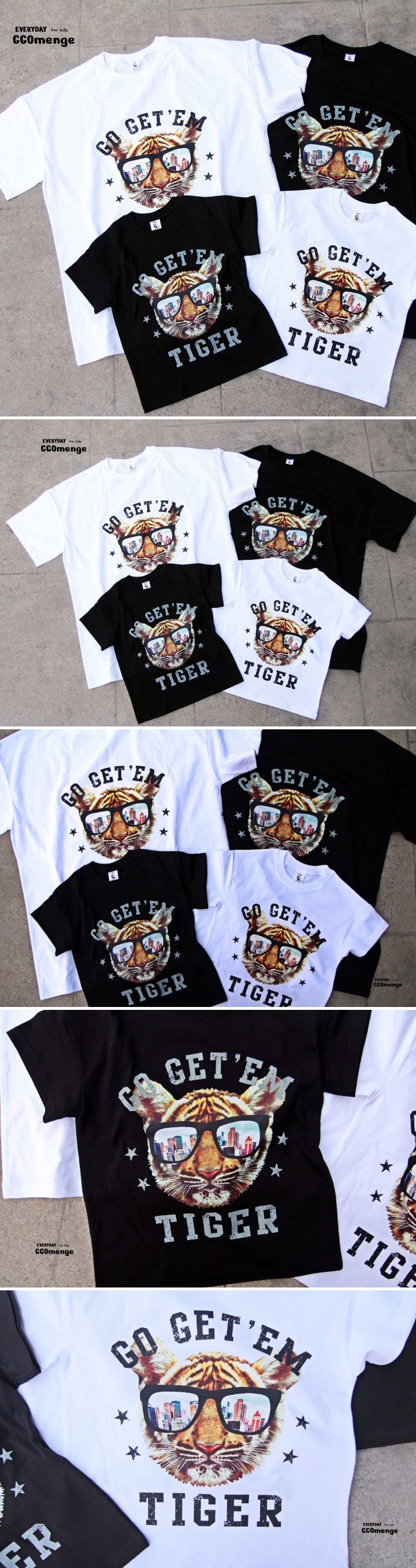 Ggomenge - Korean Children Fashion - #designkidswear - Tiger Tee - 2