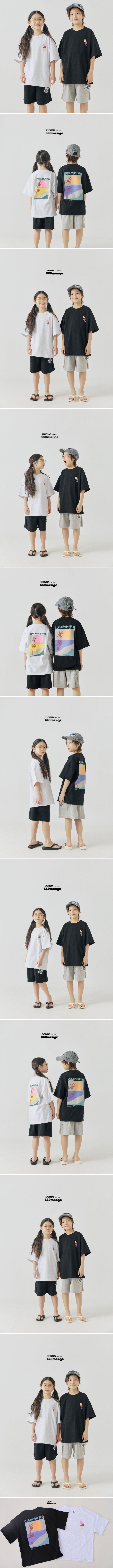 Ggomenge - Korean Women Fashion - #womensfashion - Sunset Short Sleeve (Adult) - 2