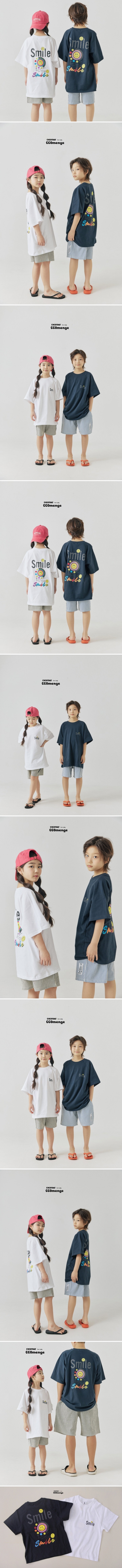 Ggomenge - Korean Women Fashion - #womensfashion - Face Short Sleeve (Adult) - 2