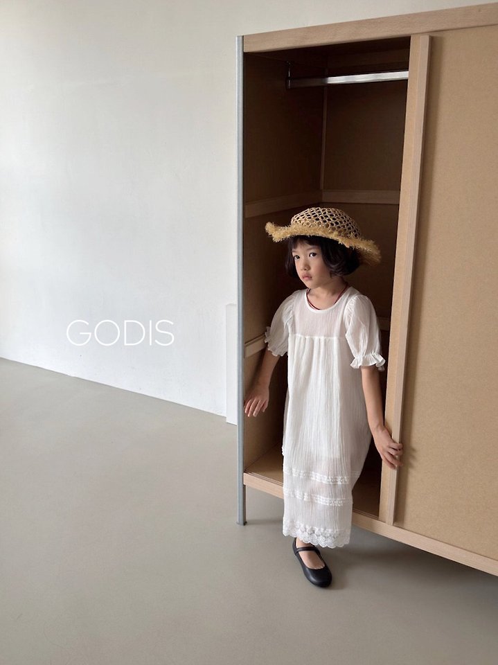 Godis - Korean Children Fashion - #Kfashion4kids - Yoru Lace One-piece - 12