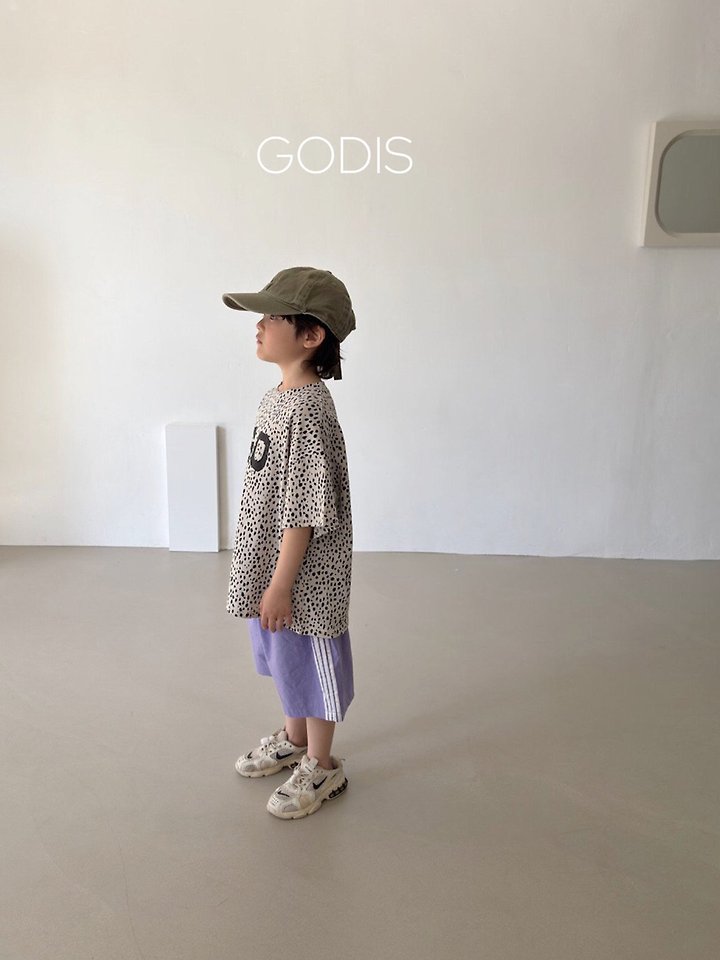 Godis - Korean Children Fashion - #Kfashion4kids - 4-Line Track Shorts - 10