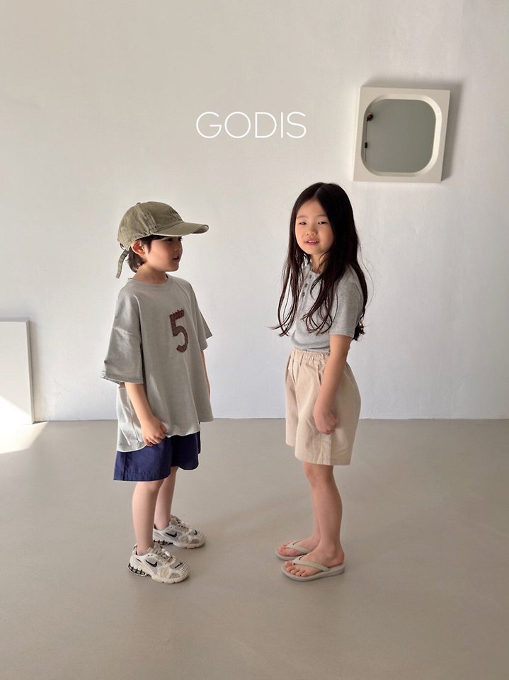 Godis - Korean Children Fashion - #Kfashion4kids - Basic Shorts - 9