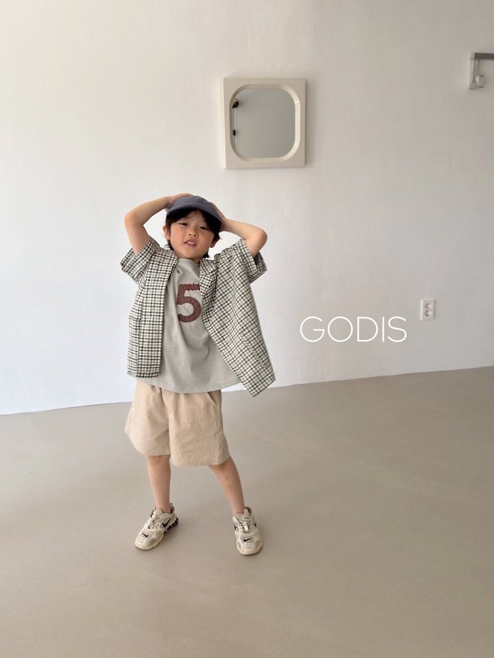 Godis - Korean Children Fashion - #Kfashion4kids - Check Shirt - 6