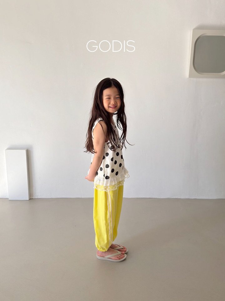 Godis - Korean Children Fashion - #Kfashion4kids - Vivid Double-Line Pants - 12